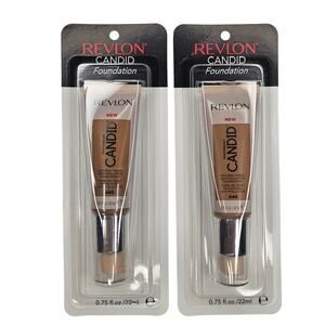 REVLON Candid Photoready Foundation #440 Makeup Bundle of 2